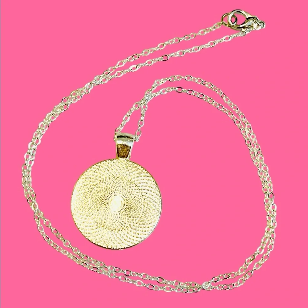 Vintage Christmas Tree ornaments Holiday White Kitten Retro Pendant Necklace